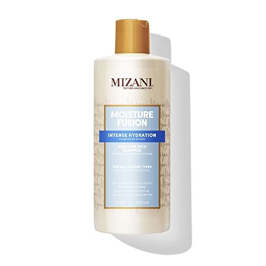 MIZANI Moisture Fusion Moisture Rich Shampoo, Gently Cleanses & Conditions Hair, with Argan Oil, for Dry Hair