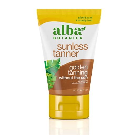Alba Botanica Sunless Tanner Lotion, 4 Oz