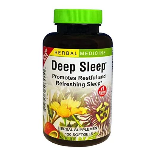 Deep Sleep® Herbal Sleep Aid: 120-Count Softgels