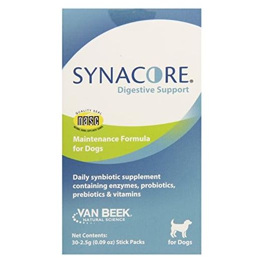VAN BEEK Synacore Digestive Support for Dogs, 30-Pack