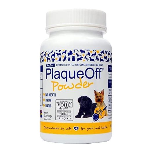 ProDen PlaqueOff Powder – Supports Normal, Healthy Teeth, Gums, and Breath Odor in Pets – 60 g
