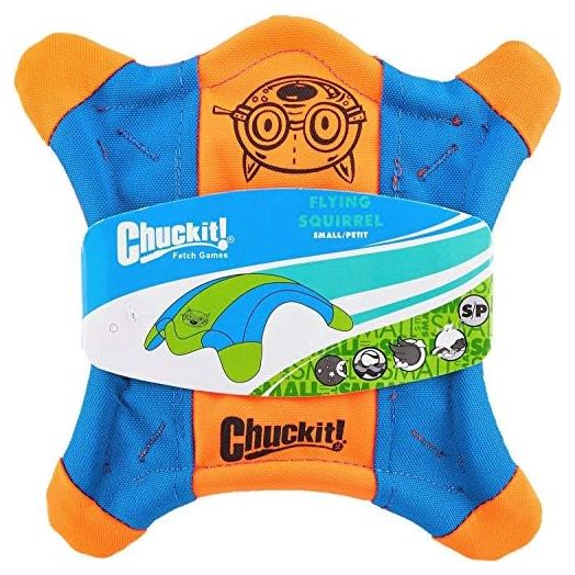 Chuckit! flying squirrel spinning dog toy single item