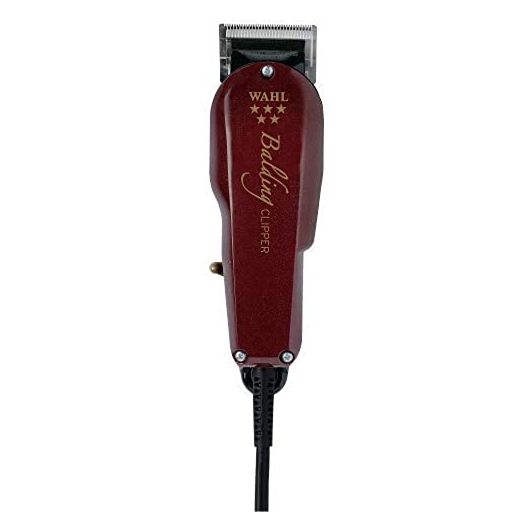 Wahl Professional 5-Star Balding Clipper with V5000+ Electromagnetic Motor and 2105 Balding Blade for Ultra Close Trimming, Outlining and for Full Head Balding for Professional Barbers - Model 8110