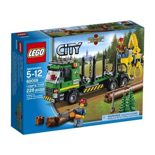 LEGO City Great Vehicles 60059 Logging Truck