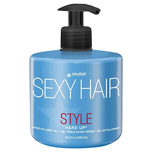 SexyHair Style Hard Up Hard Holding Gel | Extreme Hold | Non-Flaking Formula | All Hair Types