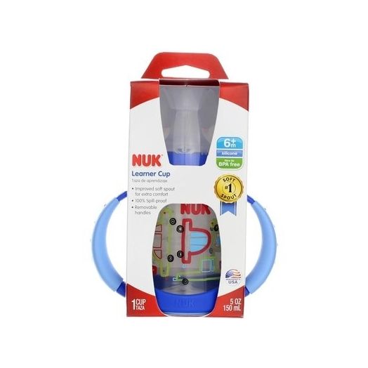 NUK Learner Soft Spout Trainer Sippy Cup - 2 pack