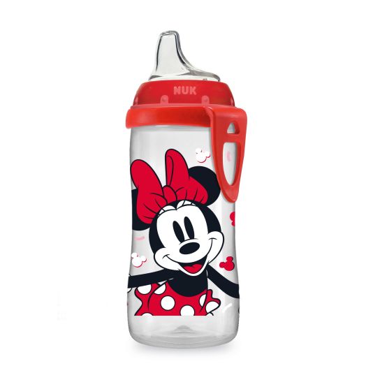 NUK Disney Learner Cup with Silicone Spout, Minnie Mouse, 10-Ounce