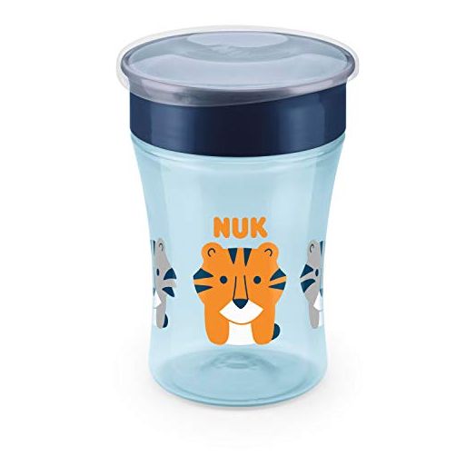 NUK Evolution 360 Cup, 8 oz, 1-Pack, Blue