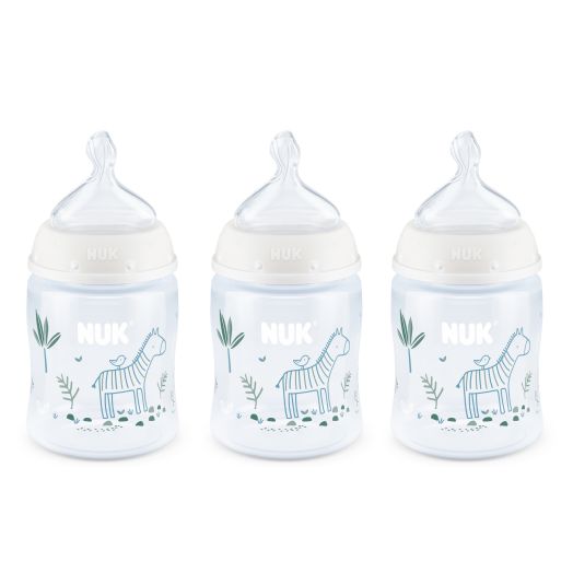 NUK Smooth Flow Anti-Colic Bottle, 5 oz, 3-Pack