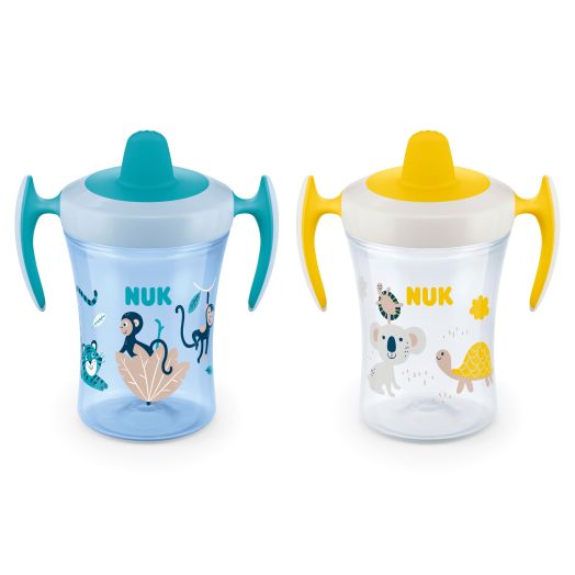 NUK Evolution Soft Spout Learner Cup, 8 oz., 2-Pack