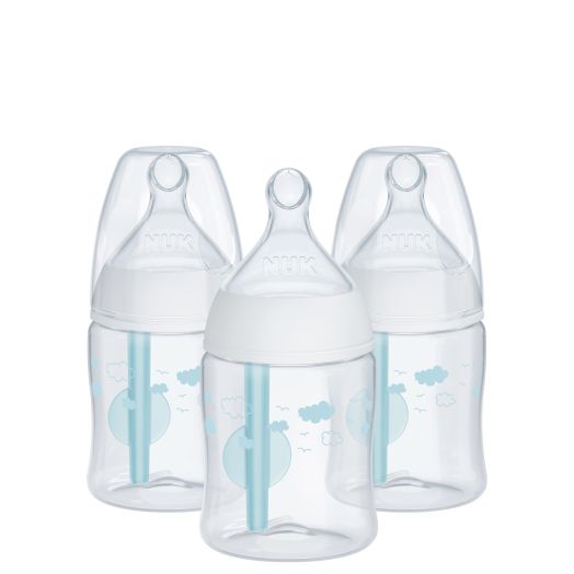 NUK Smooth Flow™ Pro Anti-Colic Baby Bottle, 5 oz, 3-Pack