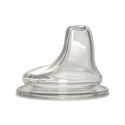 NUK Replacement Silicone Spout, Clear, 1 Count Pack of 3
