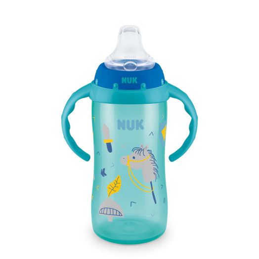 NUK® Learner Cup, 10 oz Soft Spout Sippy Cup, 1 Pack, Boy