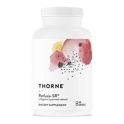 Thorne Research - Perfusia-SR - Sustained-Release L-Arginine to Support Heart Health, Nitric Oxide Production, and Optimal Blood Flow - 120 Capsules