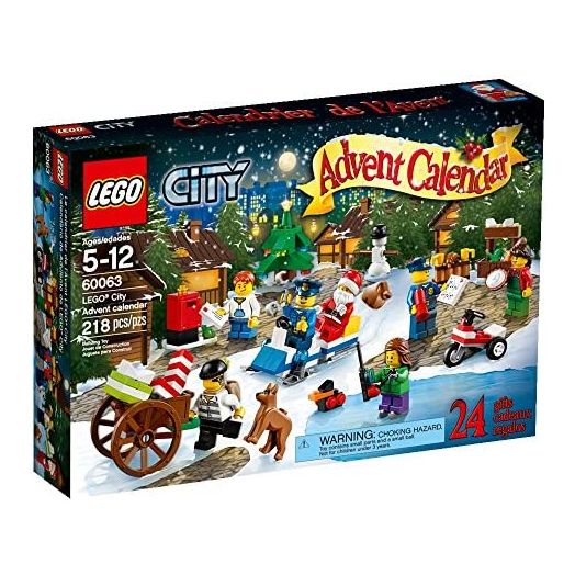 LEGO City Town City Advent Calendar 60063 Stacking Toy