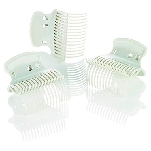 Conair Hot Roller Super Clips, White, 10 Count