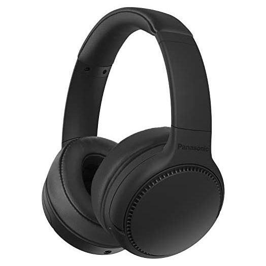 Panasonic RB-M300B Deep Bass Wireless Bluetooth Immersive Headphones with XBS DEEP and Bass Augmentation (Black) (RB-M300B-K)