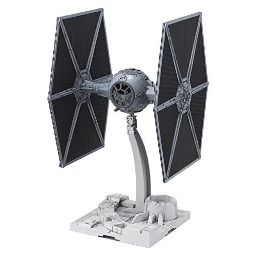 Bandai Hobby Star Wars 1/72 Tie Fighter Building Kit, Multi-Colored, 8", Model Number: BAN194870