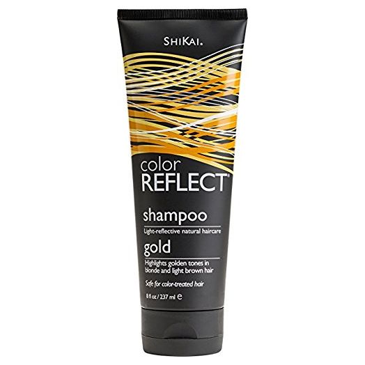 Shikai Color Reflect Gold Hair Shampoo, 8 Oz