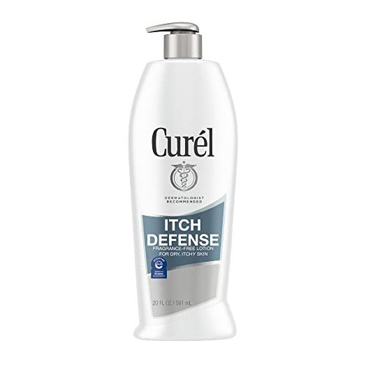 Curél Itch Defense Calming Body Lotion, Moisturizer for Dry, Itchy Skin, Body and Hand Lotion, with Advanced Ceramide Complex, Pro-Vitamin B5, Shea Butter, 20 Ounce