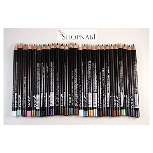 24 pcs Nabi Eyeliner and Eyebrow pencils