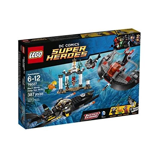 LEGO Superheroes Black Manta Deep Sea Strike Building Set 76027