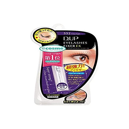 DUP Eyelash Fixer EX 552 Clear Type, 1 Ounce