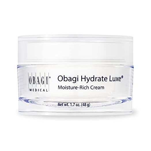 Obagi Hydrate Luxe Moisture-Rich Cream, 1.7 oz Pack of 1 - Hydrating Face Lotion with Shea Butter - Ultra-Rich Moisturization Night Face Cream for Dry Skin, Sensitive Skin, Aging Skin