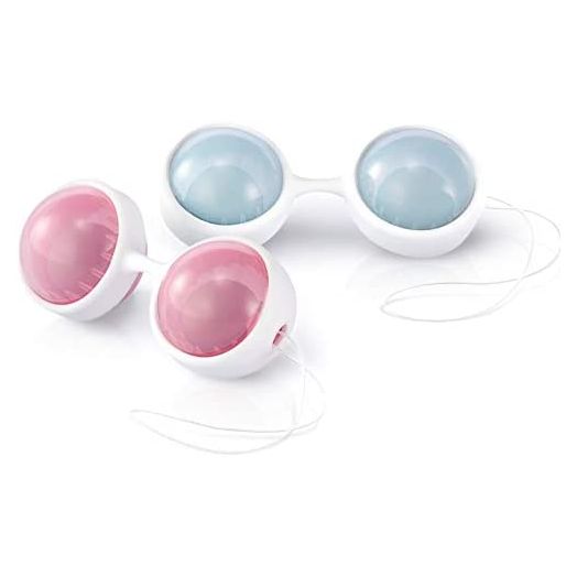 Lelo Luna Beads, Petal Pink & Powder Blue