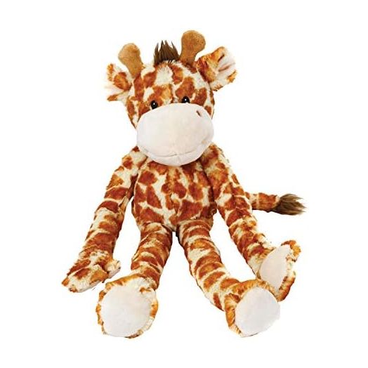 Multipet Swingin 19-Inch Large Plush Dog Toy with Extra Long Arms and Legs with Squeakers