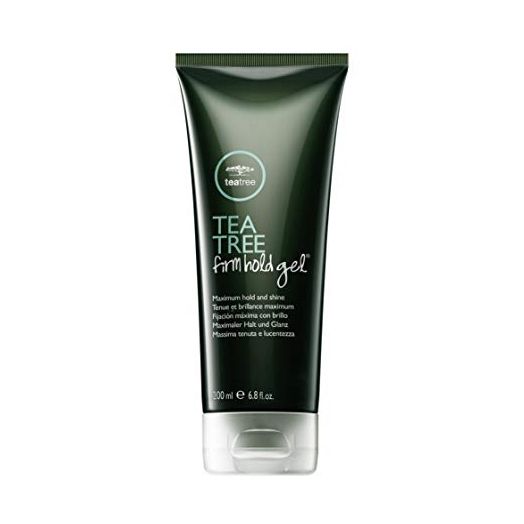 Tea Tree Firm Hold Gel, Hair Gel, Maximum Hold, High-Shine Finish, For All Hair Types