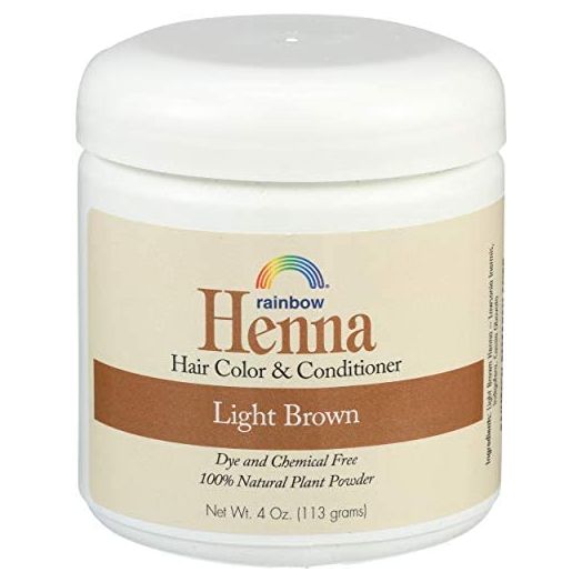 Rainbow Research Henna Hair Color and Conditioner Persian Light Brown, 4 Ounce
