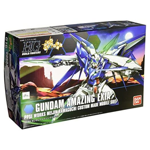 Bandai Hobby #16 HGBF 1/144 Gundam Amazing Exia Gundam Build Fighters Model Kit