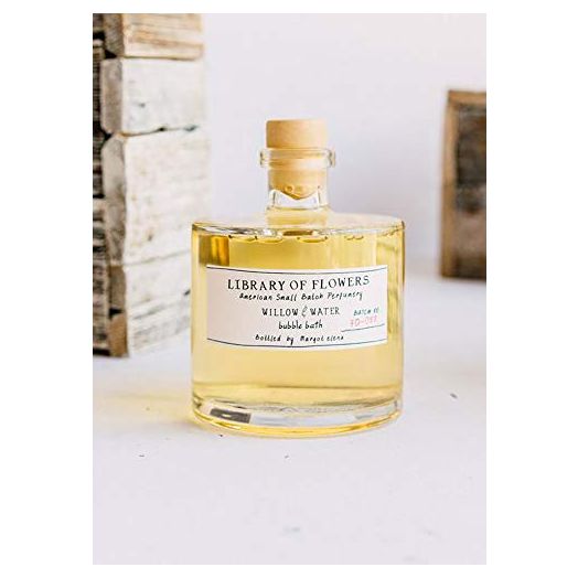 Library of Flowers Bubble Bath | Relaxing, Gentle Bubble Bath | Skin Hydrating & Deep Moisturizing | 17 fl oz / 502.7 ml