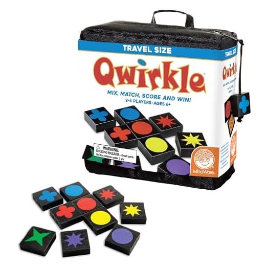 MindWare Travel Qwirkle Board Game