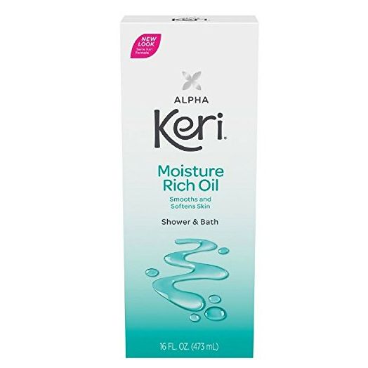 Alpha Keri Shower & Bath Moisture Rich Oil 16 oz (Pack Of 2)