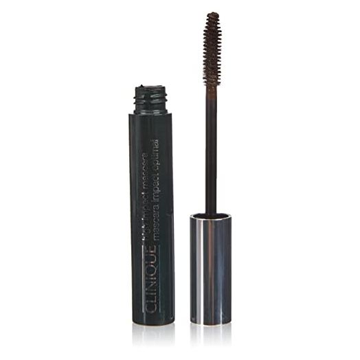 Clinique High Impact Mascara Dramatic Lashes On-Contact for Women, Black/Brown, 0.28 Ounce