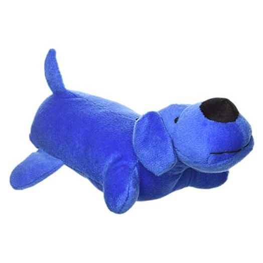 Zanies Neon Big Yelper Dog Toys, Blue, 7"