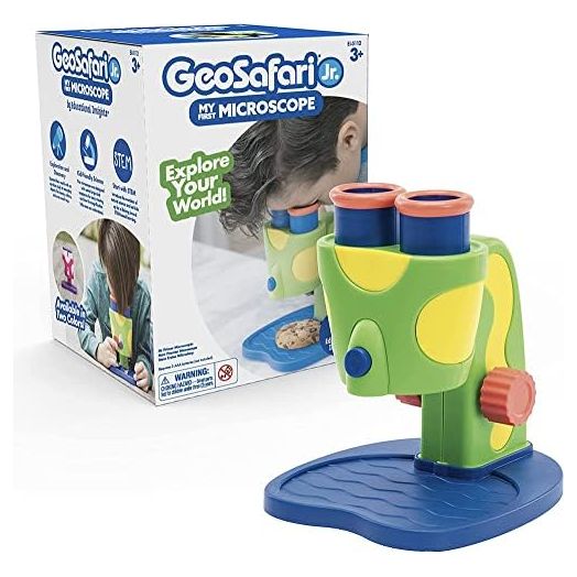 GeoSafari Jr. My First Kids Microscope Toy, Preschool Science, STEM Toy, Gift for Toddlers Ages 3+