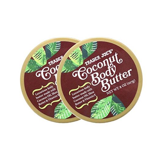 2 Packs Trader Joe's Coconut Body Butter