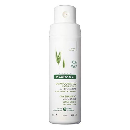 Klorane Dry Shampoo Powder with Oat Milk, Non-Aerosol Formula, Eco-friendly Loose Powder, Paraben & Sulfate-Free