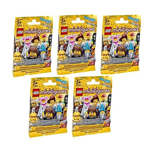 LEGO Minifigures 71007 Series 12 Random Set of 5 Packs (Styles May Vary)