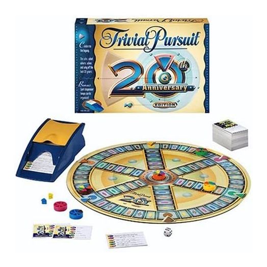 Hasbro Gaming Trivial Pursuit 20th Anniversary