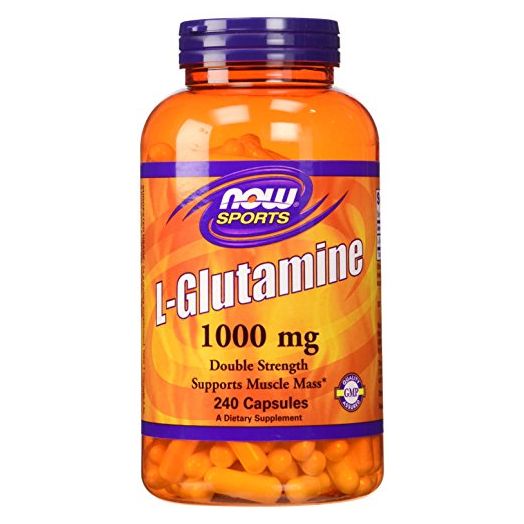 Now Foods L-Glutamine 1000 mg - 240 Capsules