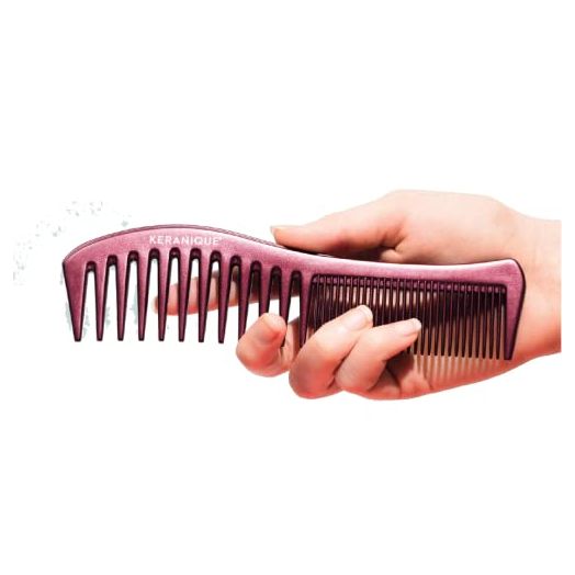 Keranique Anti-breakage Hair Styling Comb for Detangling and Conditioning