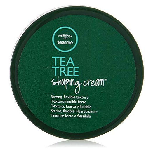 Tea Tree Shaping Cream, Hair Styling Cream, Long-Lasting Hold, Matte Finish, For All Hair Types, 3.0 fl. oz.