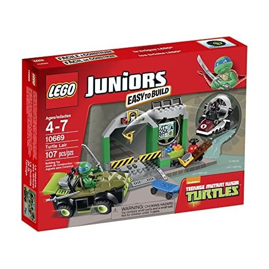 LEGO Juniors Turtle Lair 10669 Building Set