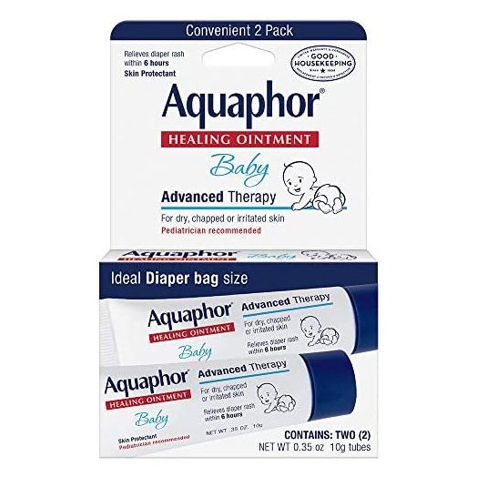 Aquaphor Baby Healing Ointment, Advanced Therapy, 2 Count (Pack of 3)