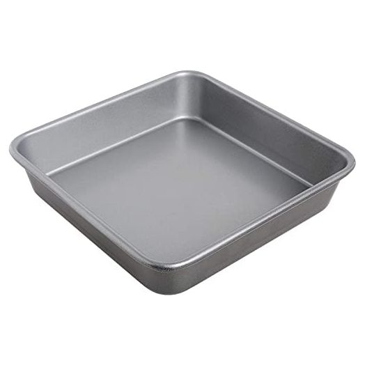 Cuisinart 9-Inch Chef's Classic Nonstick Bakeware Square Cake Pan, Silver