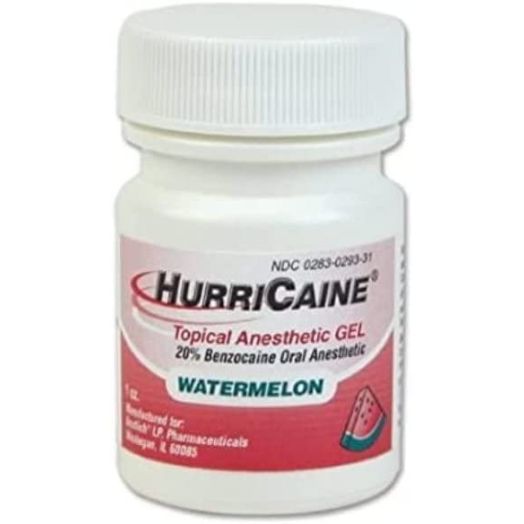 HurriCaine Topical Anesthetic Gel Watermelon - 1 oz.